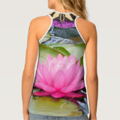 lotus racerback yoga tank (Back)