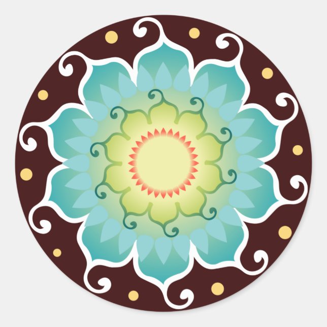 Lotus Radiant Stickers (Front)