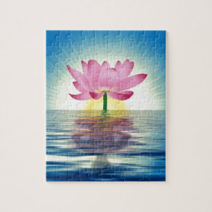 Lotus Reflection Jigsaw Puzzle