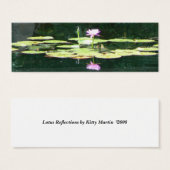 Lotus Reflections (Front & Back)
