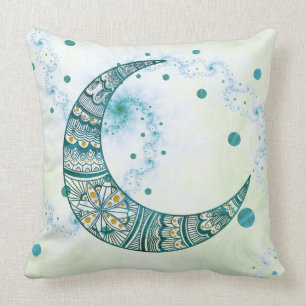 Lotus Rising Throw Pillow