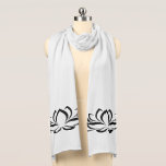 Lotus scarf<br><div class="desc">Spiritual Lotus scarf.
Reiki infused design.
Namaste</div>