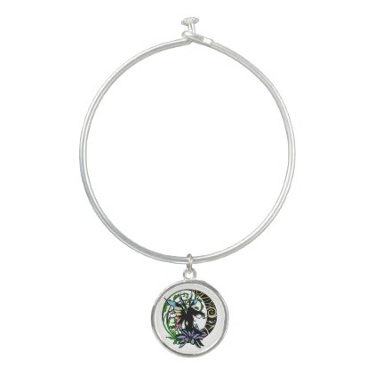 Lotus Shadow Fairy Bangle Bracelet