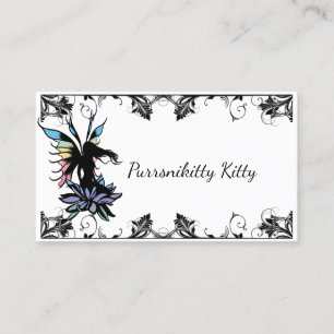 Lotus Shadow Fairy Business Card