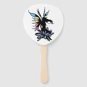 Lotus Shadow Fairy Hand Fan