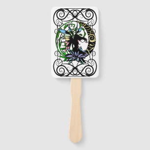 Lotus Shadow Fairy Hand Fan