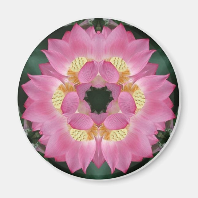 Lotus Starburst Magnet (Front)