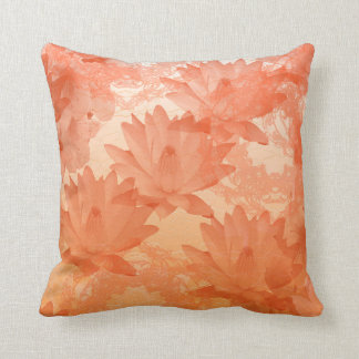 lotus throw pillow