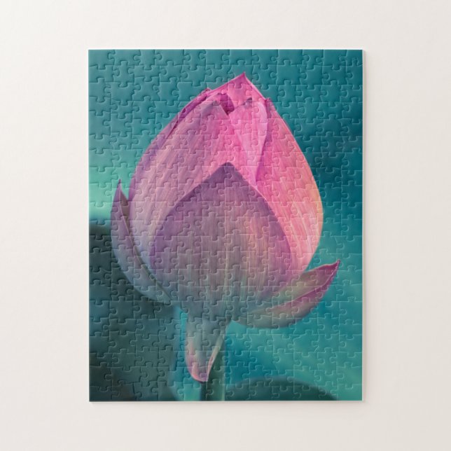 Lotus Water Lily Flower Jigsaw Puzzle (Vertical)