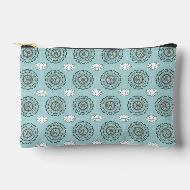 Lotus Weave Accessory Pouch (Front)