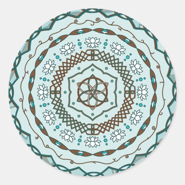 Lotus Weave Sticker (Front)