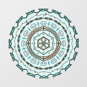 Lotus Weave Wall Decal