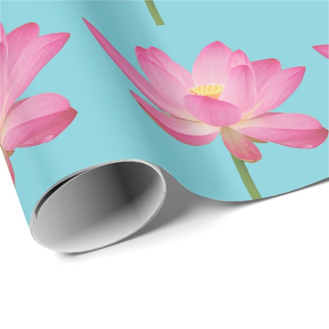 Lotus Wrapping Paper (Roll Corner)