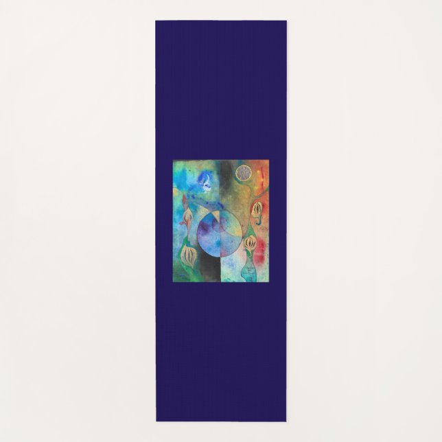 Lotus Yoga Mat (Front)