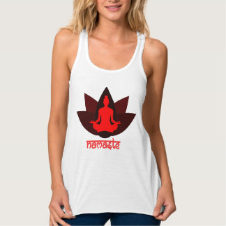Lotus Yoga Namaste Tank Top