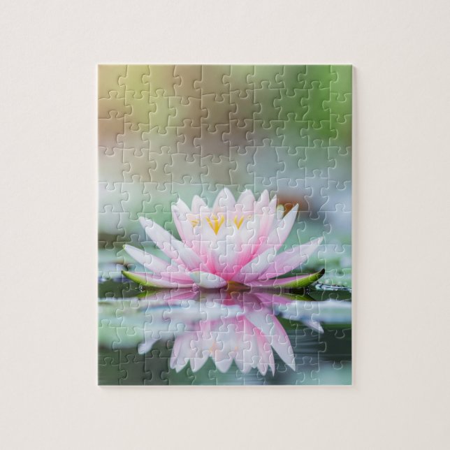 LOTUS - ZEN BUDDHISM JIGSAW PUZZLE (Vertical)