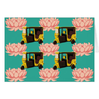 Lotuses and Rickshaws Cards