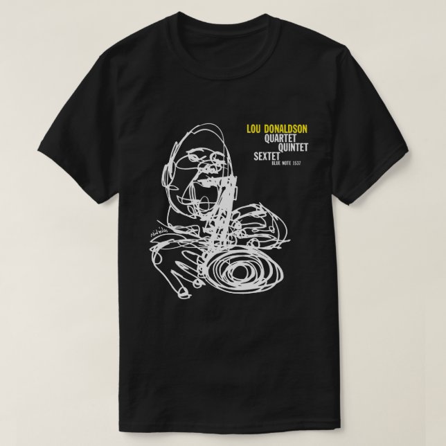 Lou Donaldson Jazz T-Shirt (Design Front)