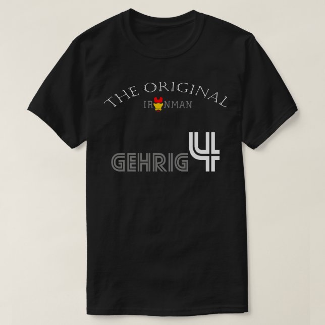 Lou Gehrig TShirt 2 (Design Front)
