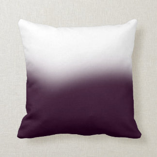 Lou Kirsten Bold Series 2 - Deep Plum Throw Pillow