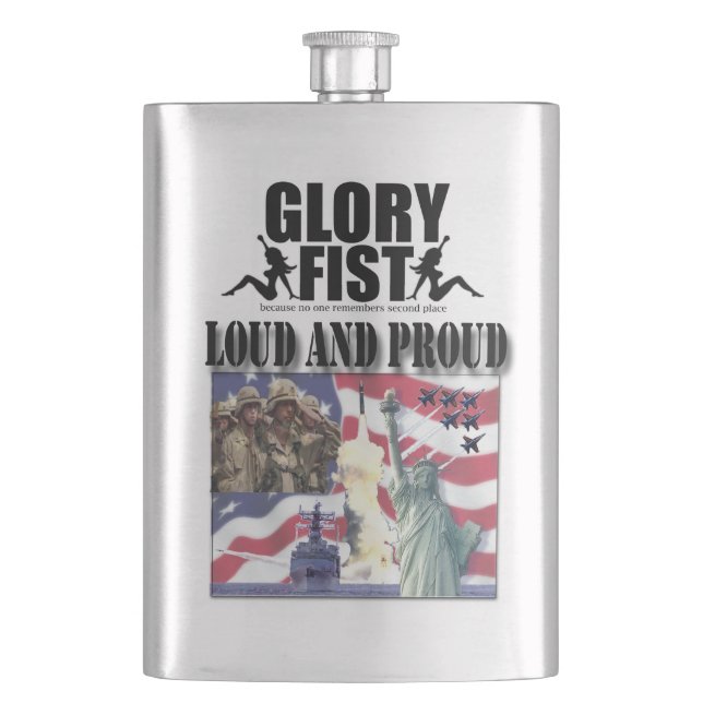 Loud And Proud Flask (Front)