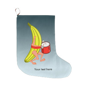 Banana Christmas Stockings Zazzle