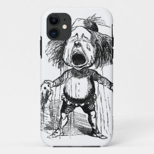 Loud Crying Boy Funny Cartoon Drawing Tears iPhone 11 Case