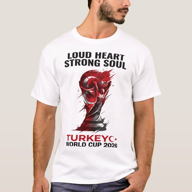 Loud Heart Strong Soul T-Shirt (Front)