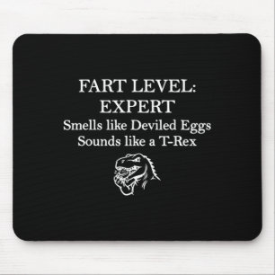 Loud Noises Level Expert Smells Like Deviled Eggs Mouse Pad