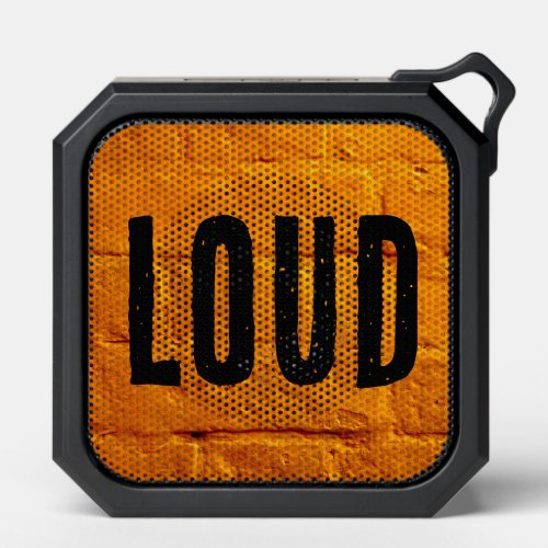 Loud Orange Wall Bluetooth Speaker