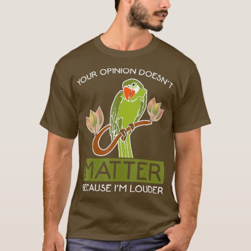 Loud Parrot Graphic Funny Annoying Bird Lover T_Shirt