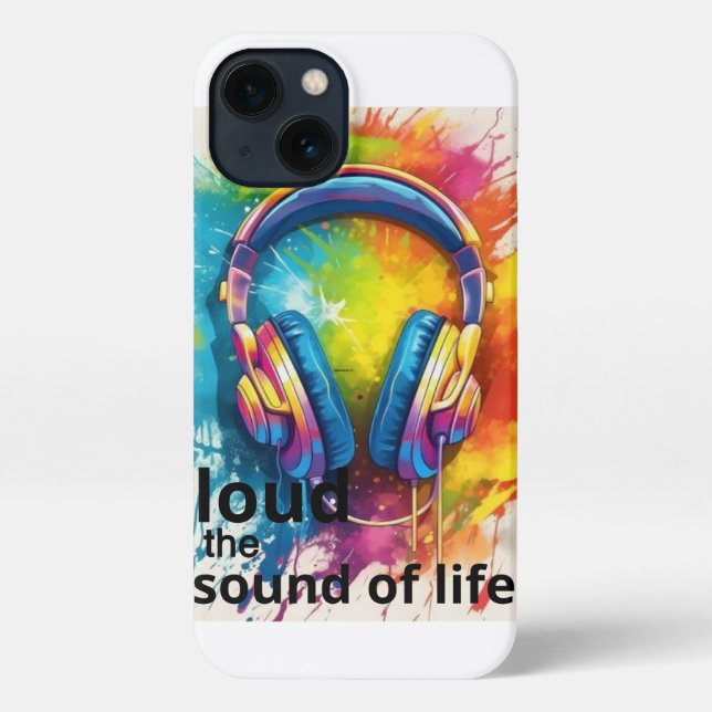 loud the sound of music iPhone 13case iPhone Case (Back)