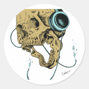 Louder Classic Round Sticker