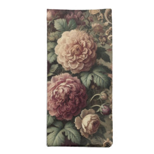 Louder than Blooms – Gothic Victorian Cloth Napkin