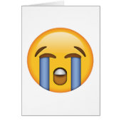 Loudly Crying Face - Emoji (Front)