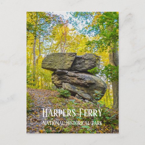 Loudoun Heights Trail Harpers Ferry NHP Postcard