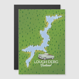 Lough Derg Ireland map
