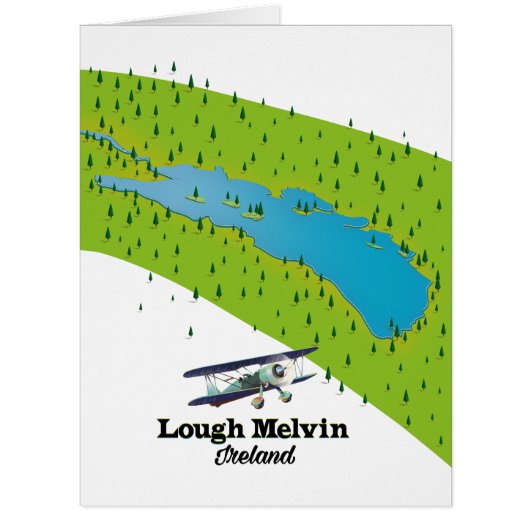 Lough Melvin Ireland Cards (Front)