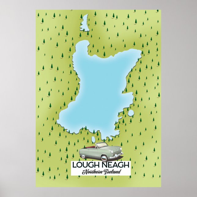 Lough Neagh Northern Ireland Poster (Front)