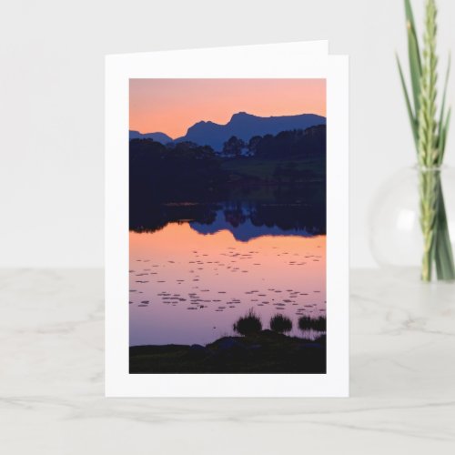 Loughrigg Tarn _ The Lake District Card