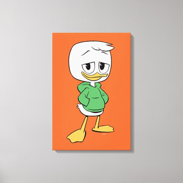 Louie Duck Canvas Print (Front)