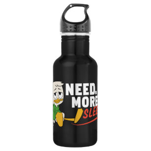 Louie Duck Need. More. Sleep. Stainless Steel Water Bottle