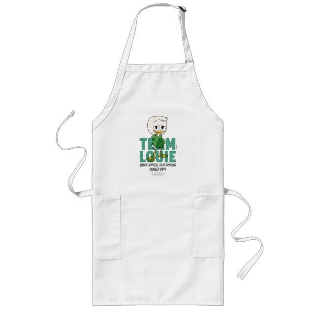 Louie Duck | Team Louie Long Apron (Front)