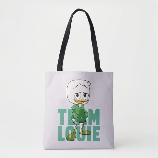 Louie Duck | Team Louie Tote Bag (Front)