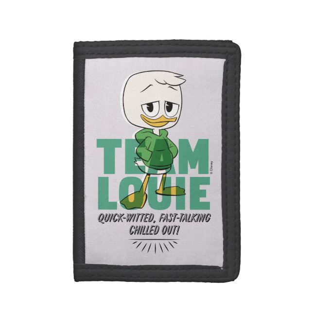 Louie Duck | Team Louie Trifold Wallet (Front Vertical)