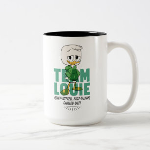 Louie Duck   Team Louie Two-Tone Coffee Mug