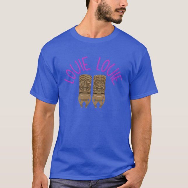 Louie Louie "Sittin' in the Lap of Luxury" 90s Pop T-Shirt (Front)
