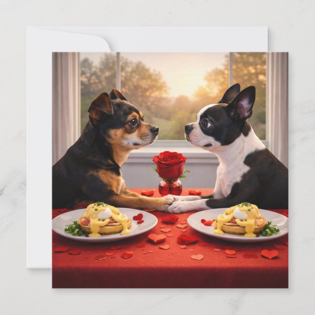 Louie & Luna Wish You a Happy Valentine's Day 10 Card (Front)