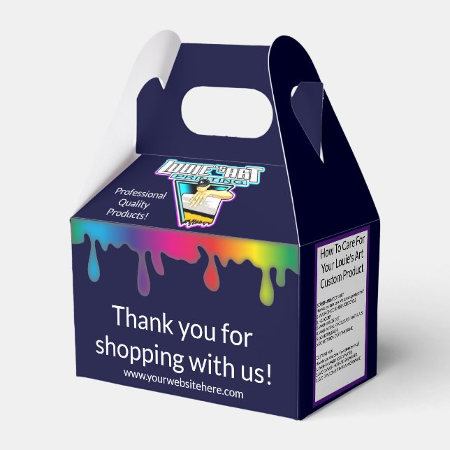 Louie's Art Printing | Customer | Gift Box (Front Side)