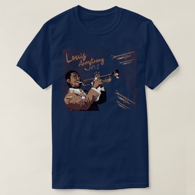 Louis Armstrong 1 T-Shirt (Design Front)
